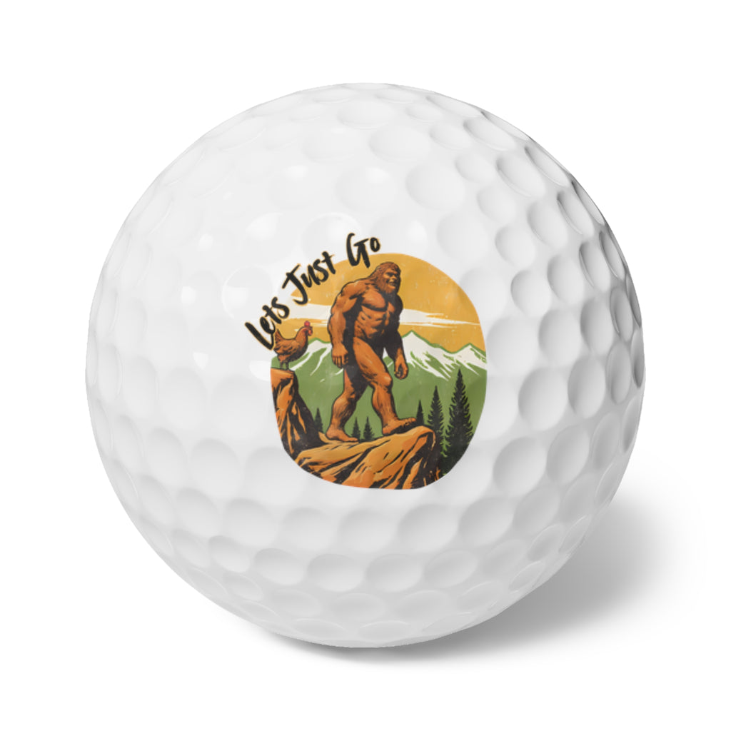 Lets Just Go Golf Balls, 6pcs