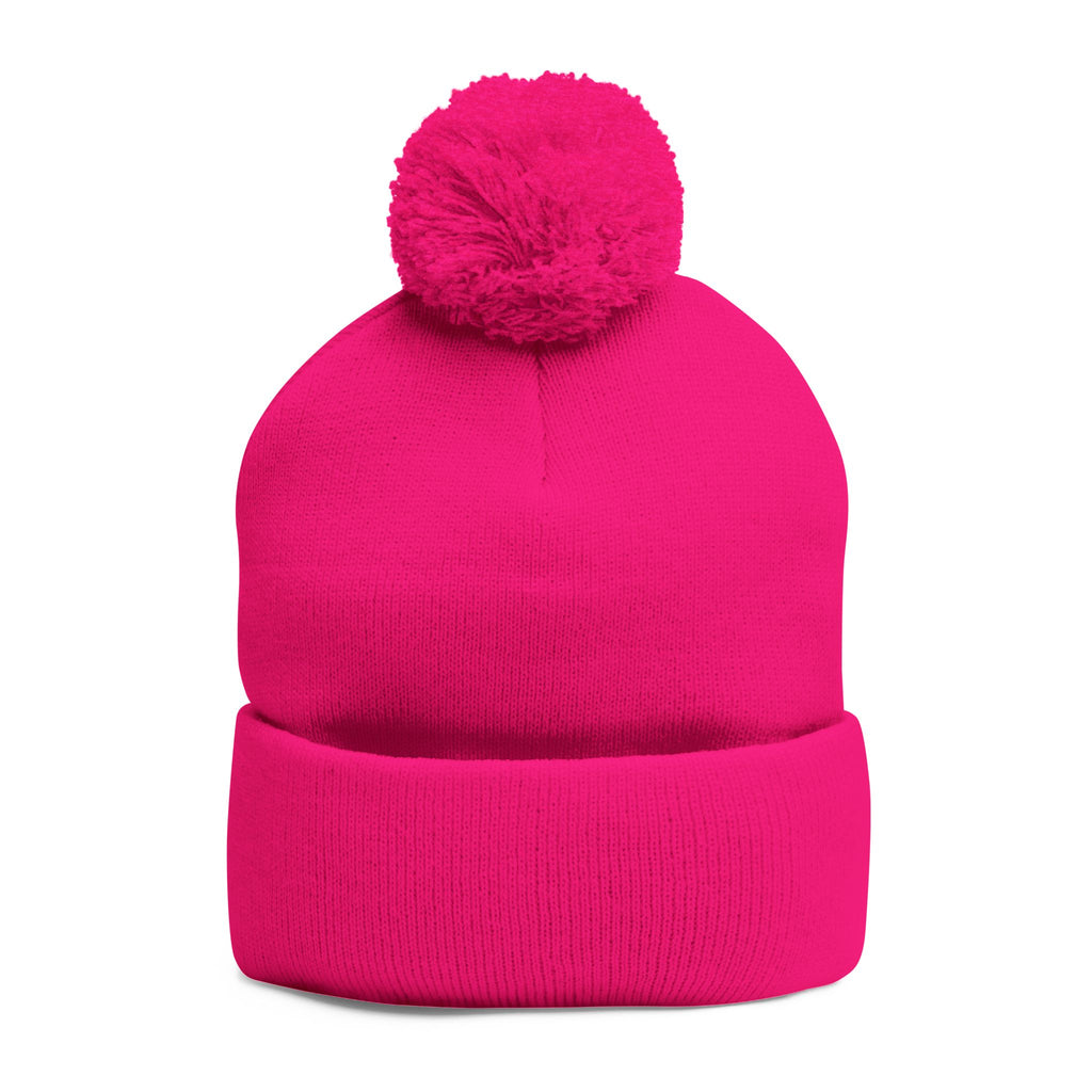 Born to Shine – Cozy Pom Knit Beanie