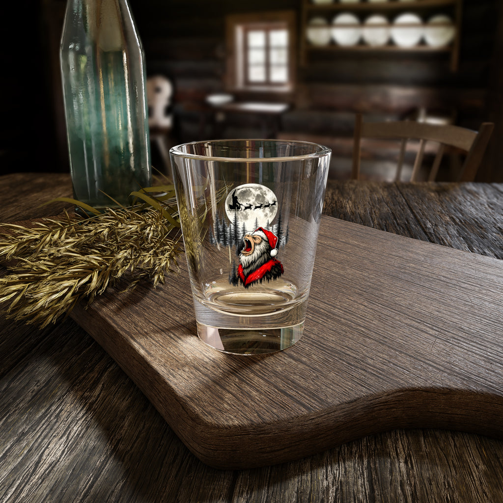 Silent Night, Squatch Night Shot Glass