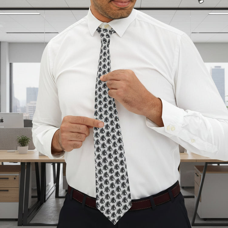 KBRO Official Emblem – Signature Pattern Necktie