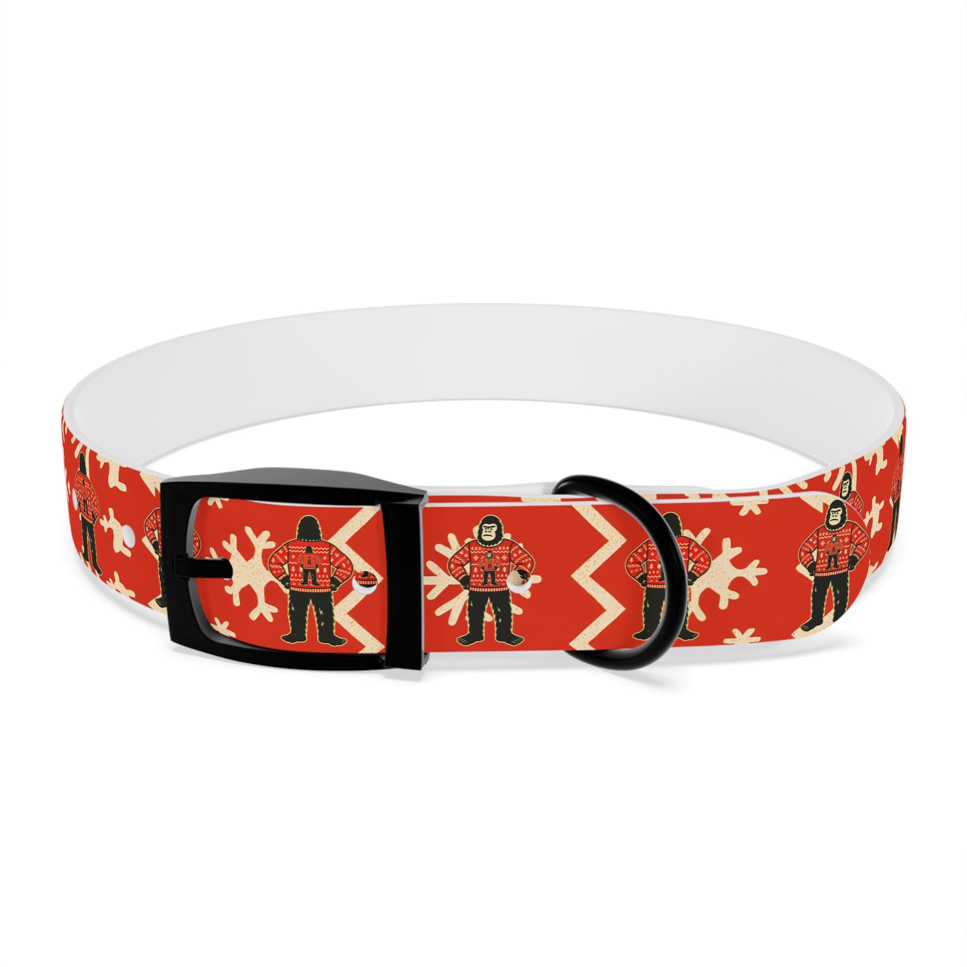 Bigfoot’s Ugly Christmas Sweater – Holiday Dog Collar