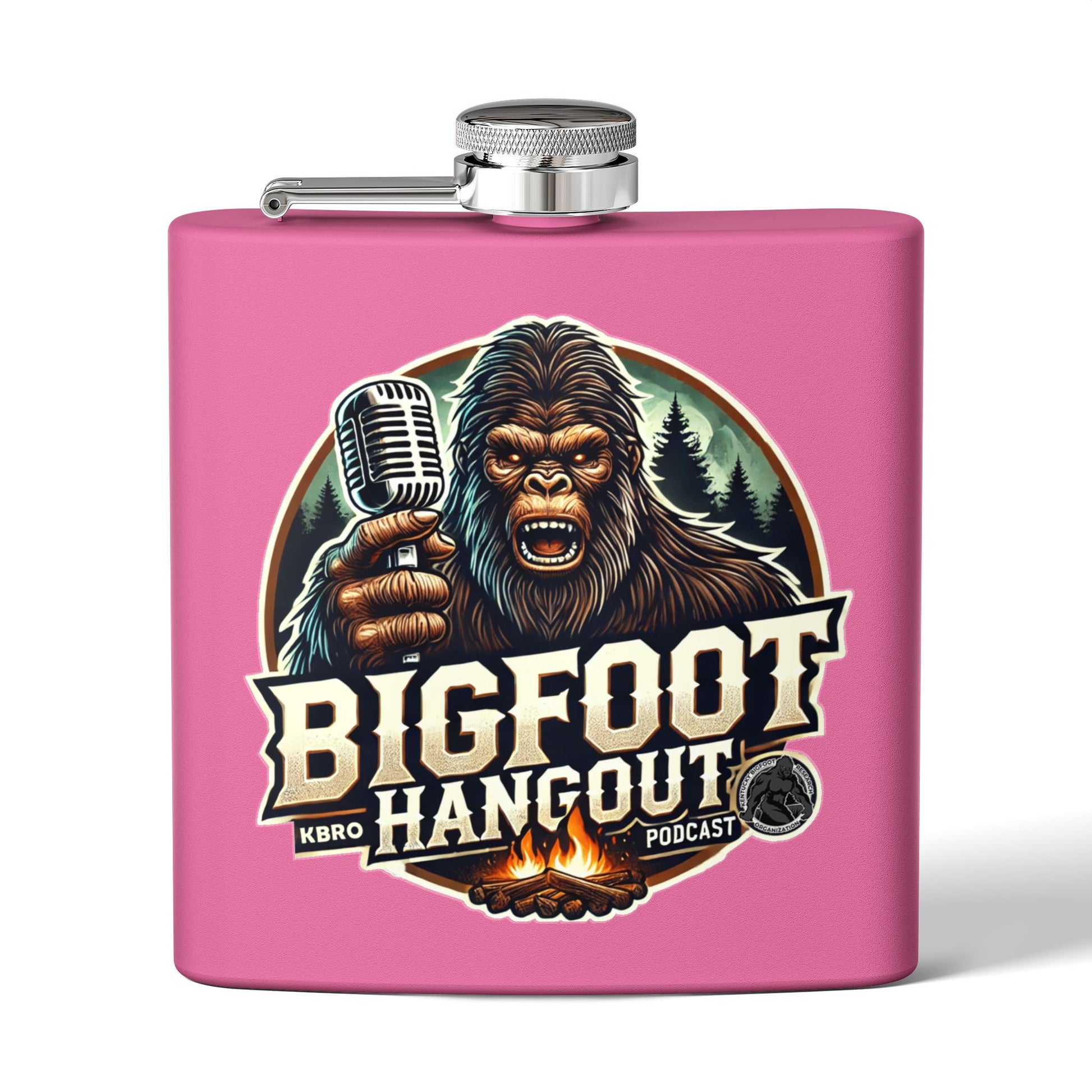 The Bigfoot Hangout – Stainless Steel Flask