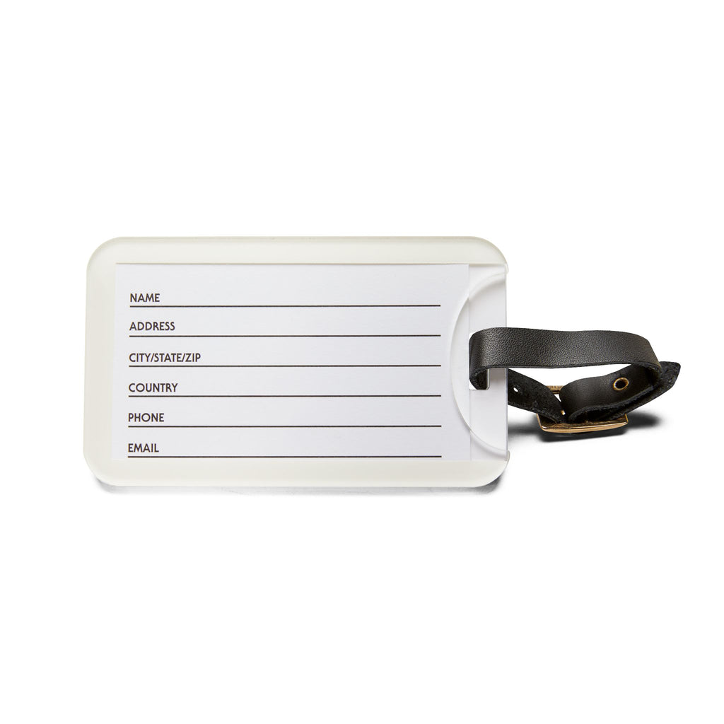 Let’s Just Go – Wander Wild Acrylic Luggage Tag
