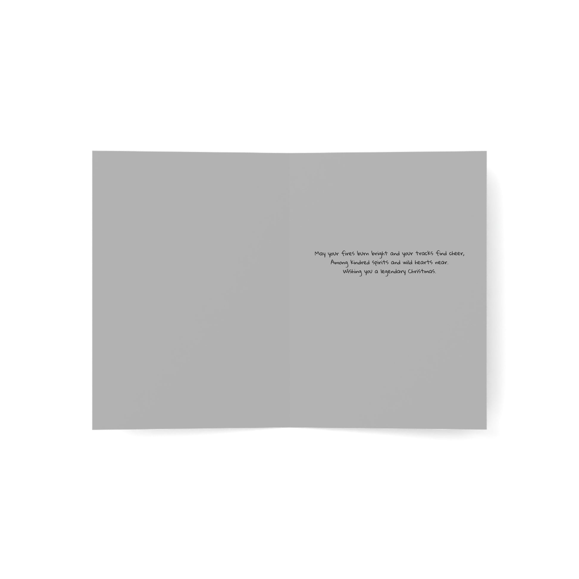 Silent Night, Squatch Night – Legendary Christmas Card Set