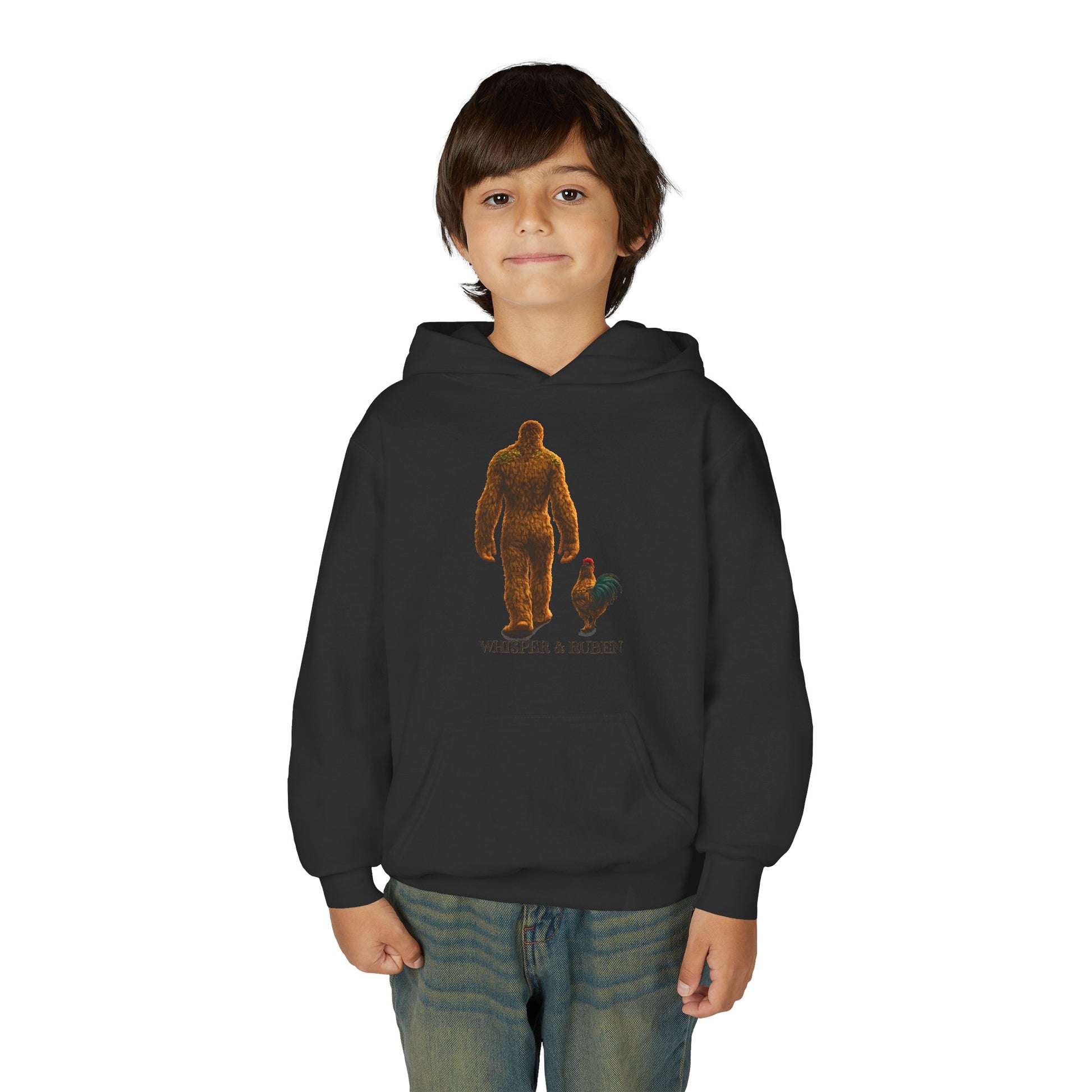 Whisper & Ruben Youth Heavy Blend Hooded Sweatshirt