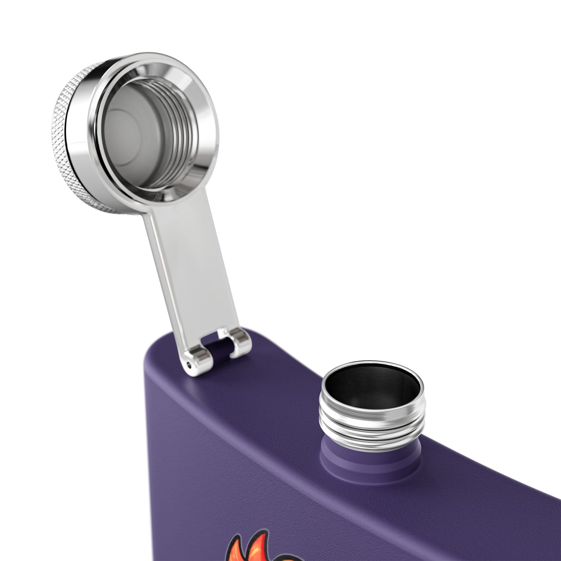 Born to Shine – Holiday Rooster Stainless Steel Flask