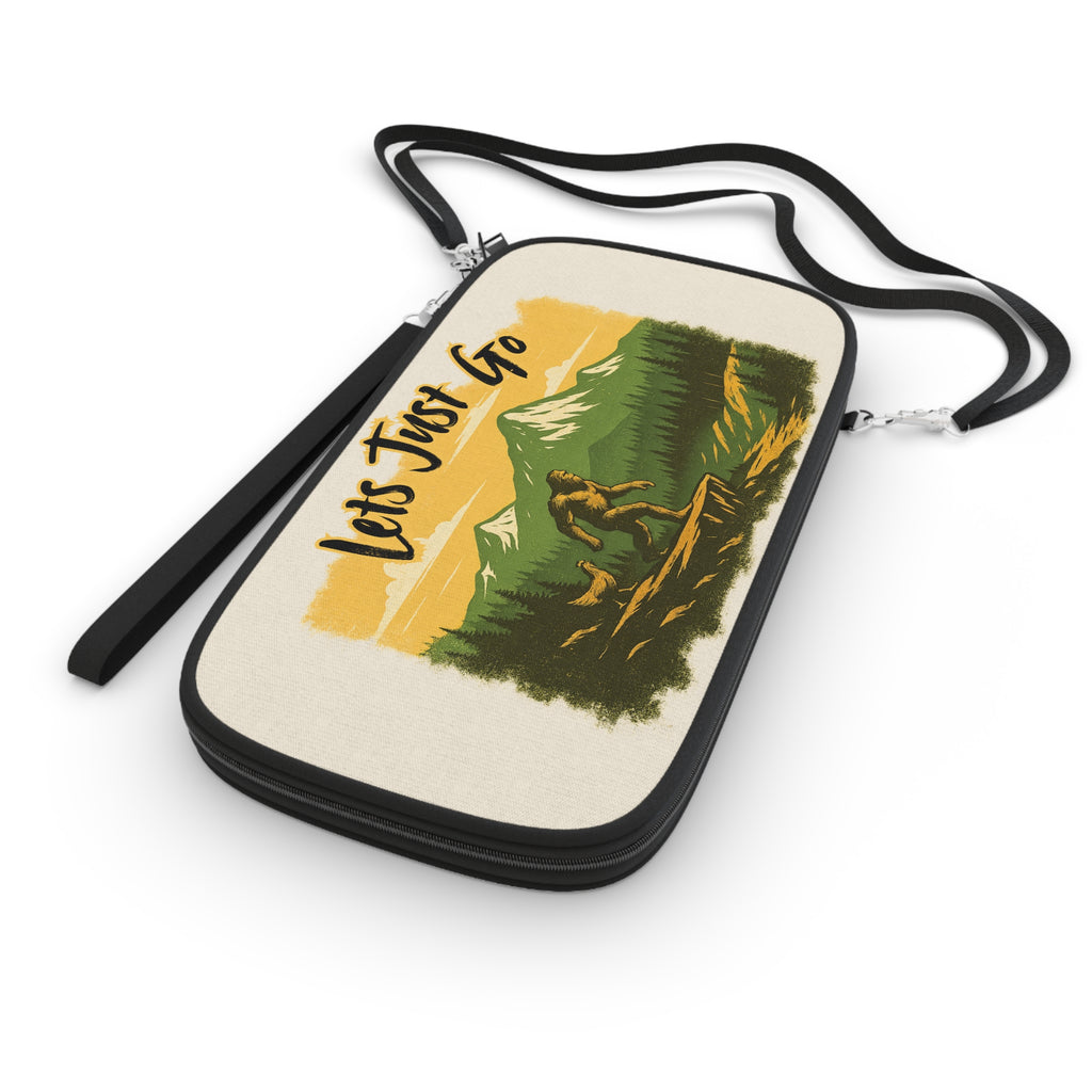 Let’s Just Go – Wander Wild Canvas Passport Wallet