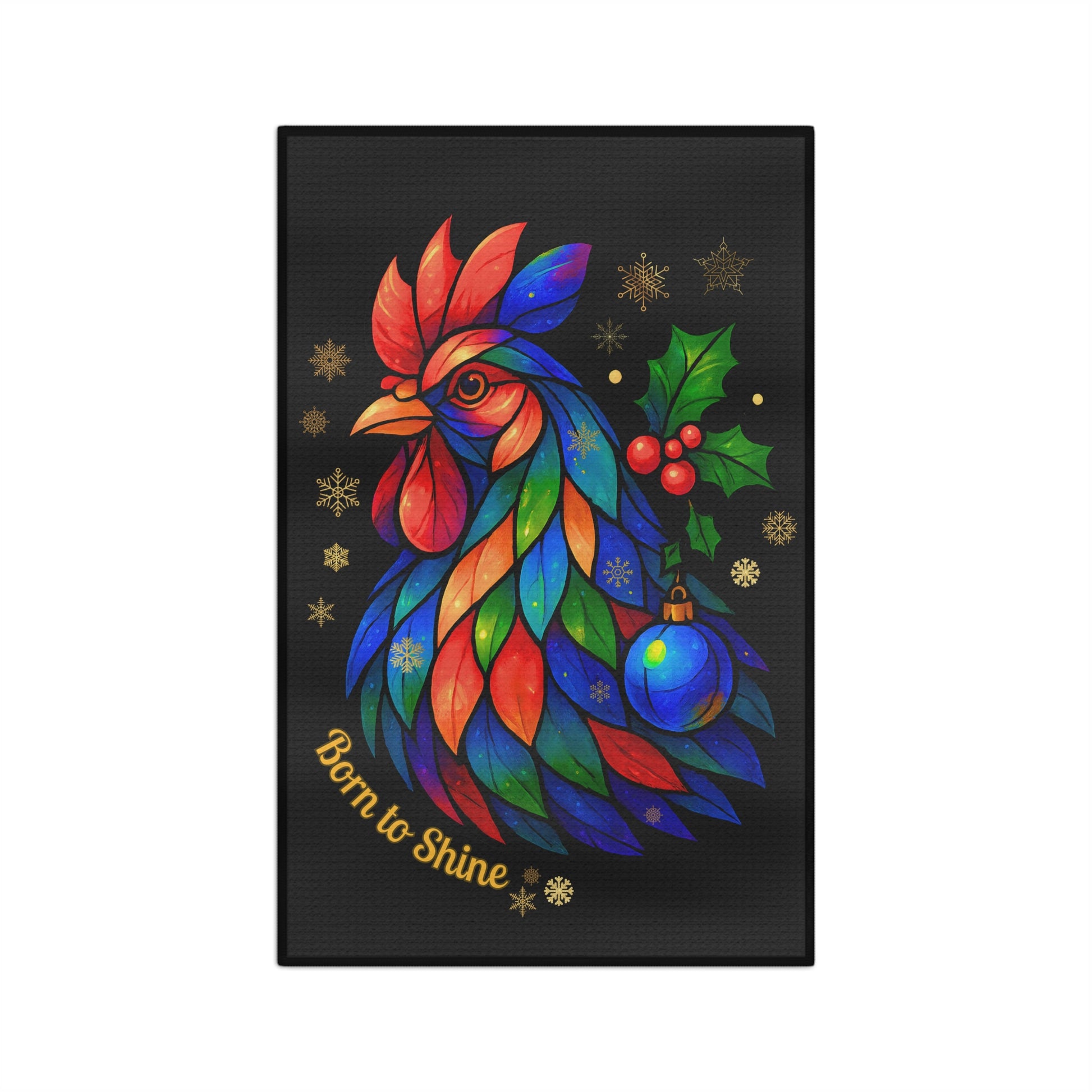 Born to Shine – Holiday Radiance Kitchen Towel