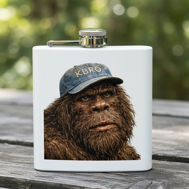 You Saw Nothing! KBRO Stainless Steel Flask