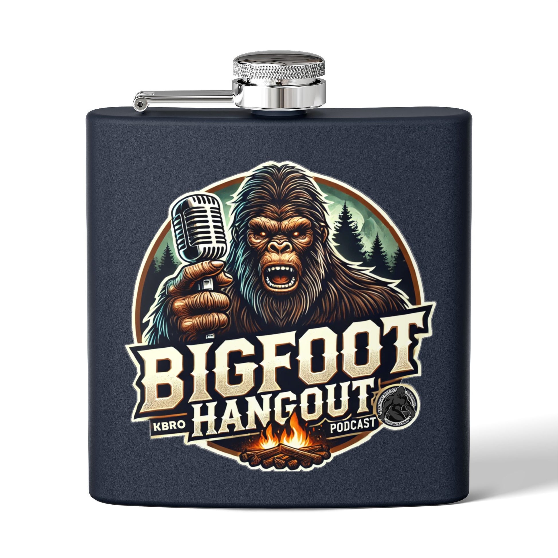 The Bigfoot Hangout – Stainless Steel Flask