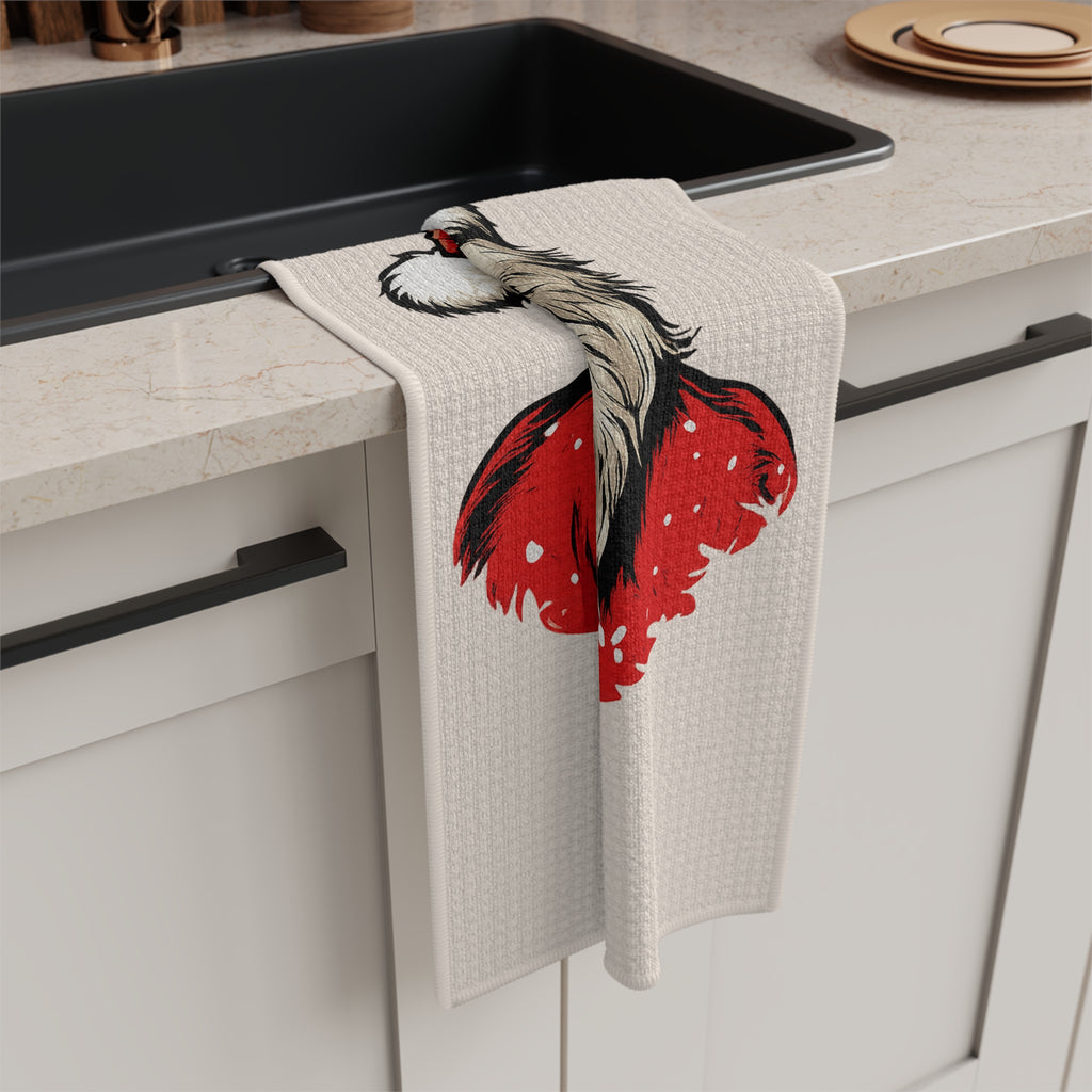 Santa Squatch – Microfiber Tea Towel
