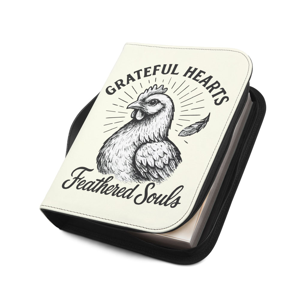 Grateful Hearts, Feathered Souls Bible Cover