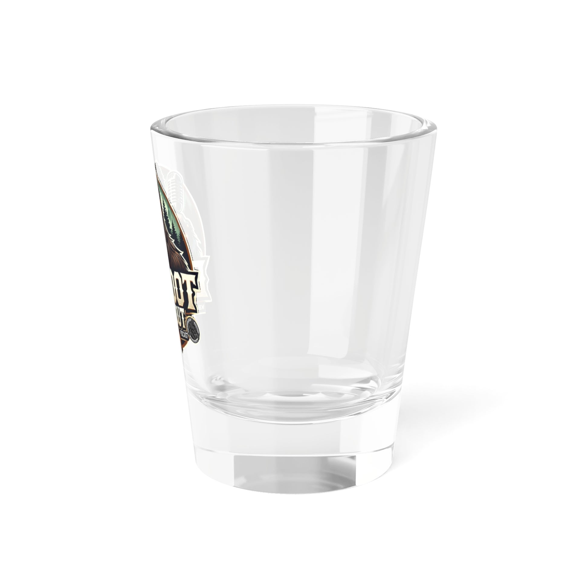 Bigfoot Hangout Logo Shot Glass — 1.5 oz Collectible
