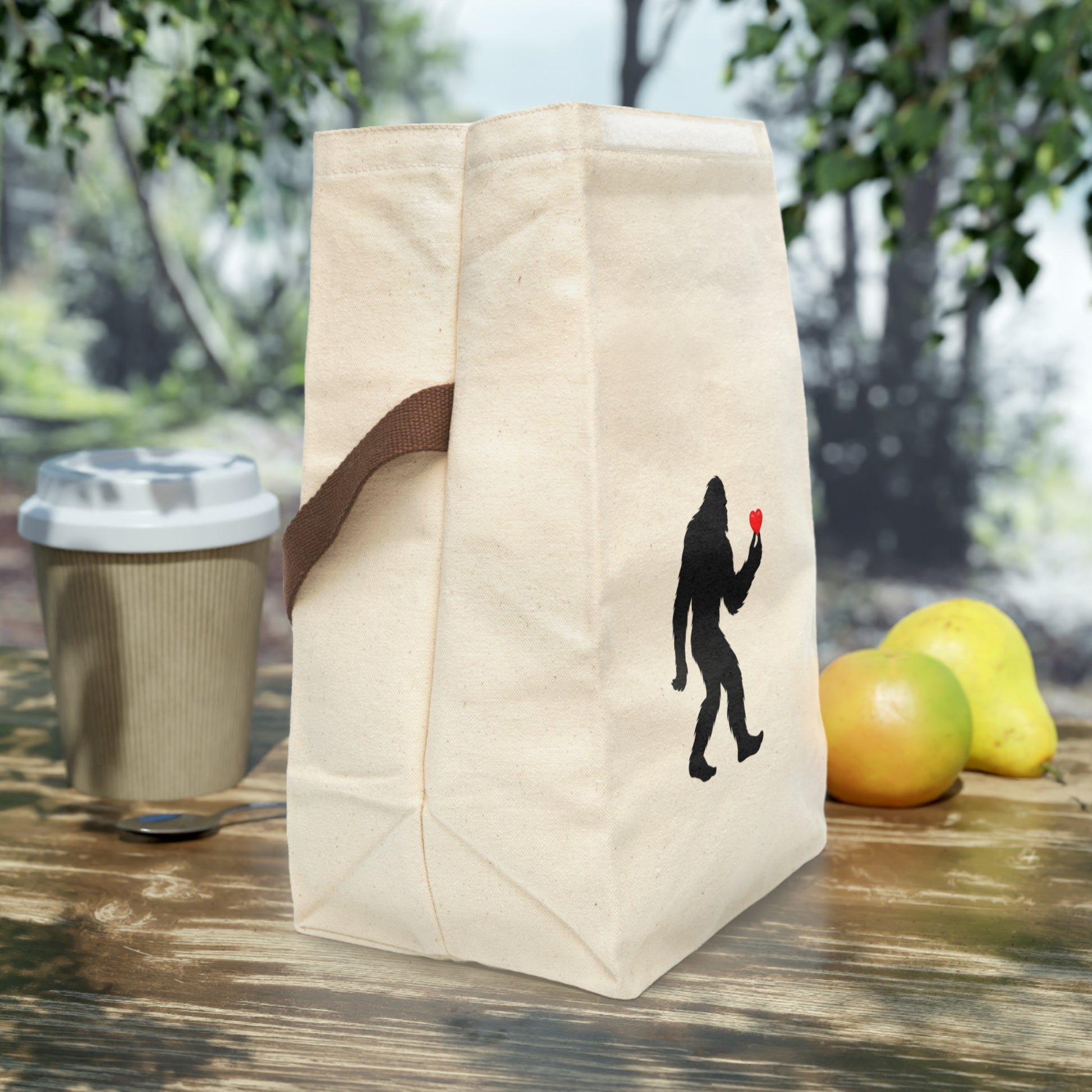 Gentle Giant – Valentine’s Canvas Lunch Bag