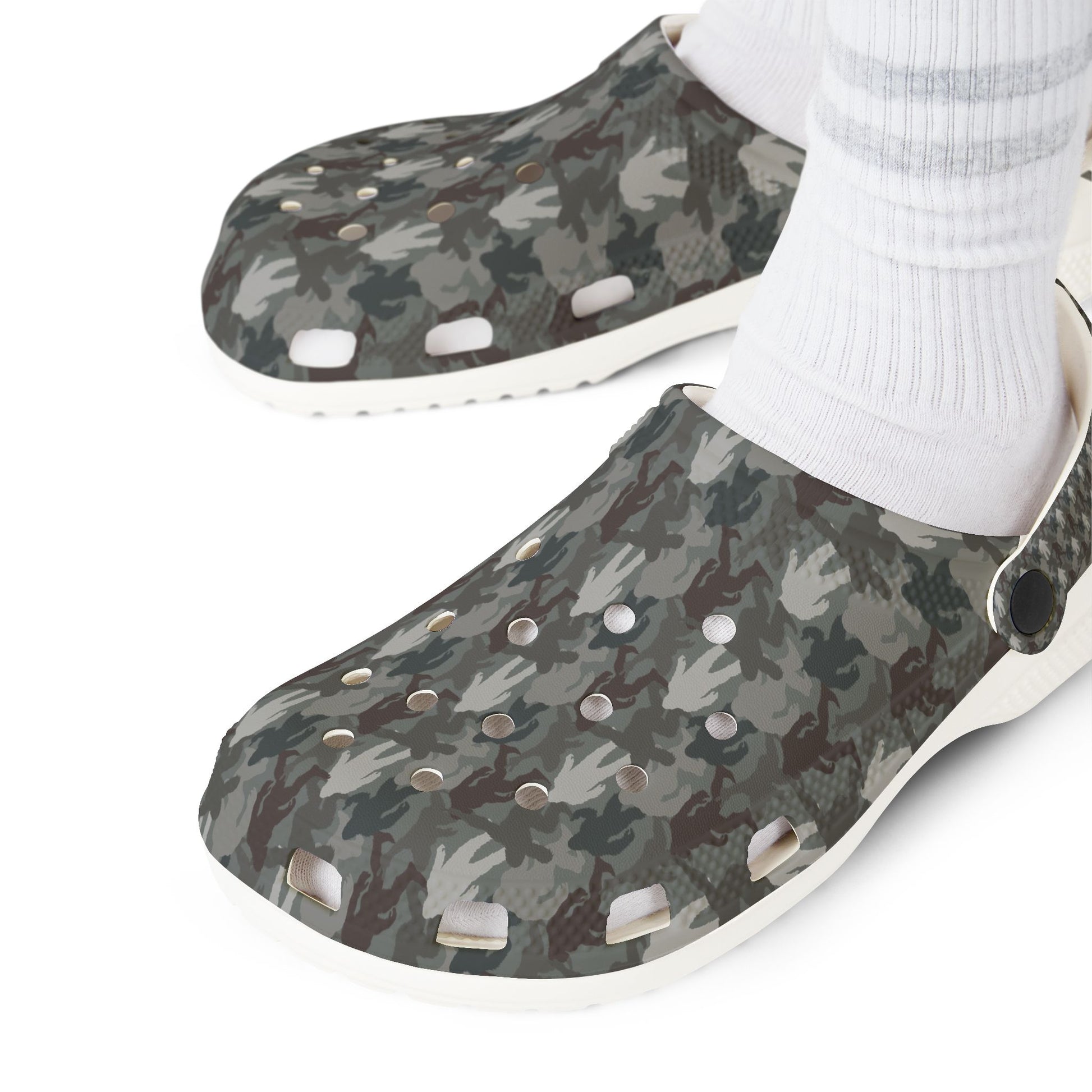 Shadow Stalker Camo – EVA Foam Clogs