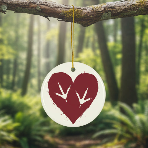 Heart of the Coop Ceramic Ornament