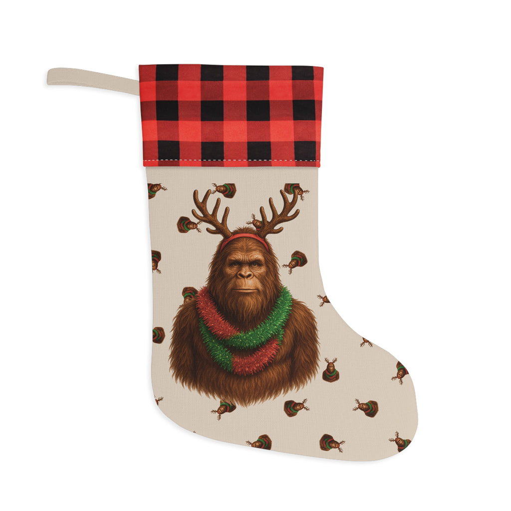 Reindeer Squatch – Christmas Stocking