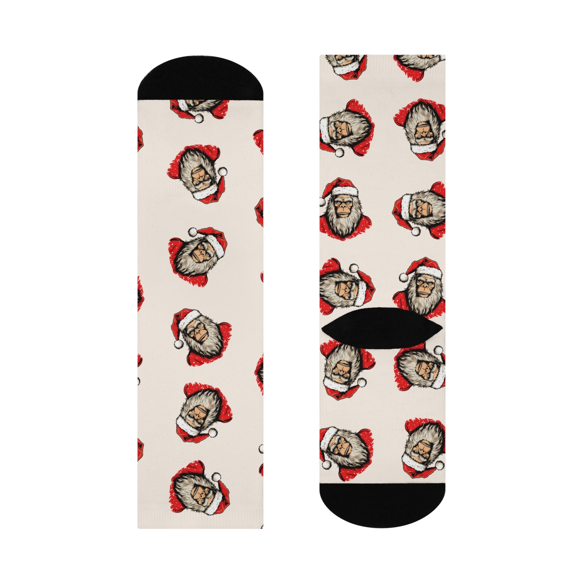 Santa Squatch – Holiday Crew Socks