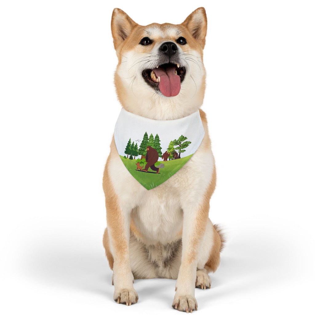 Bigfoot Adventure Pet Bandana Collar