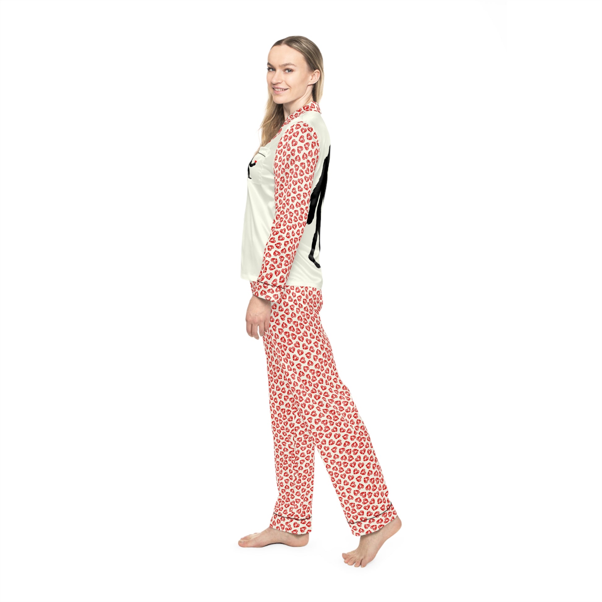Gentle Giant – Valentine’s Satin Pajama Set