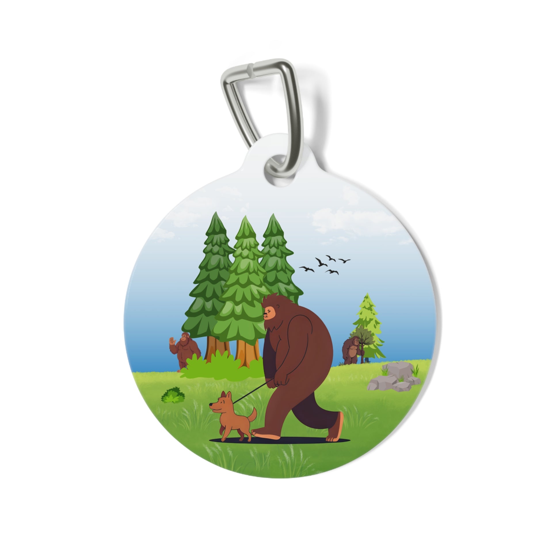 Bigfoot Adventure Pet Tag