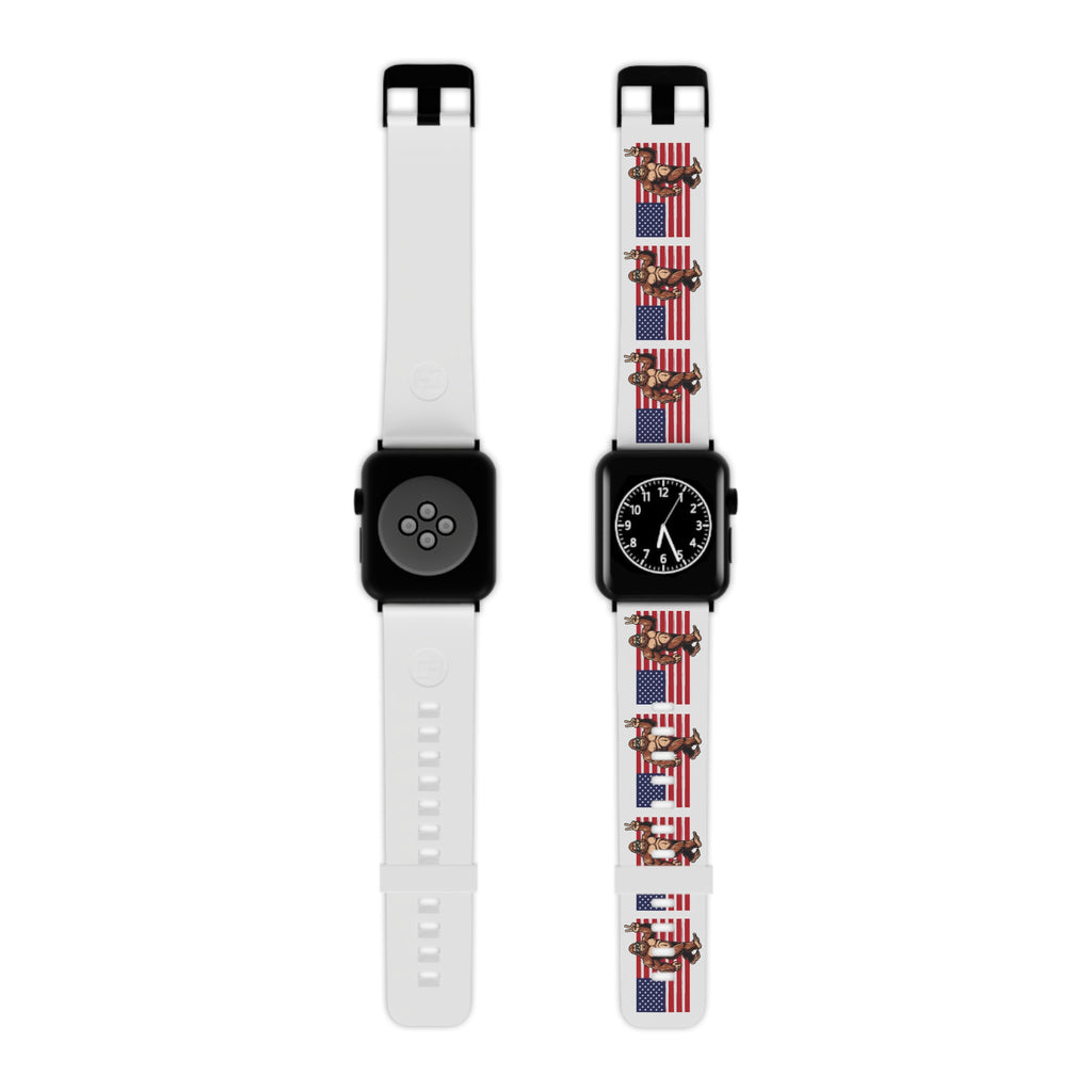 Patriotic Peace Squatch – Freedom Edition Watch Band