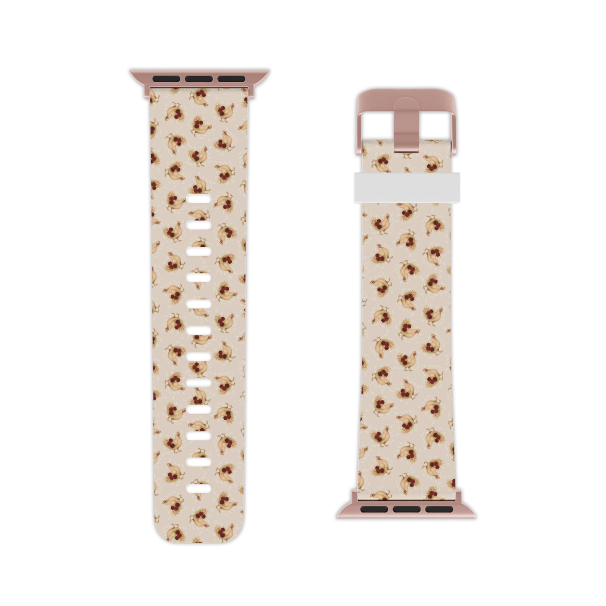 Mother Clucker Boom – Vibrant Feather Watch Band