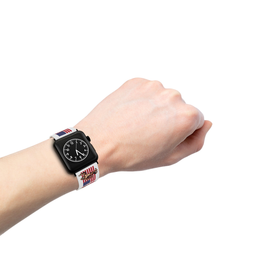 Patriotic Peace Squatch – Freedom Edition Watch Band