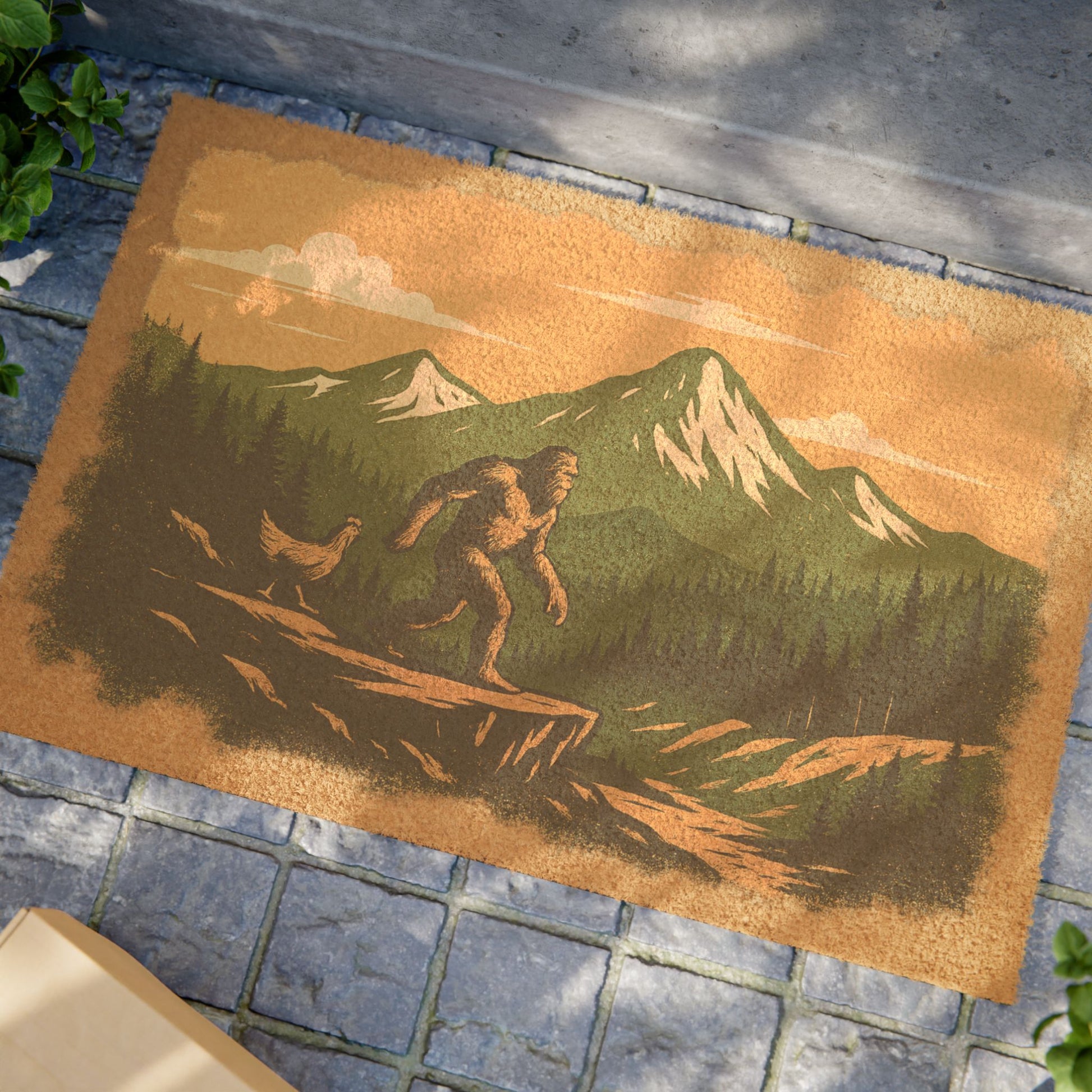 Let’s Just Go – Wander Wild Coir Doormat