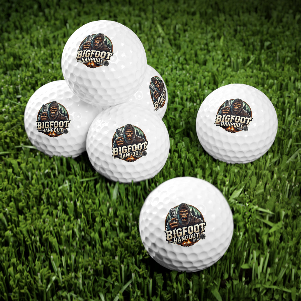 The Bigfoot Hangout Golf Balls, 6pcs