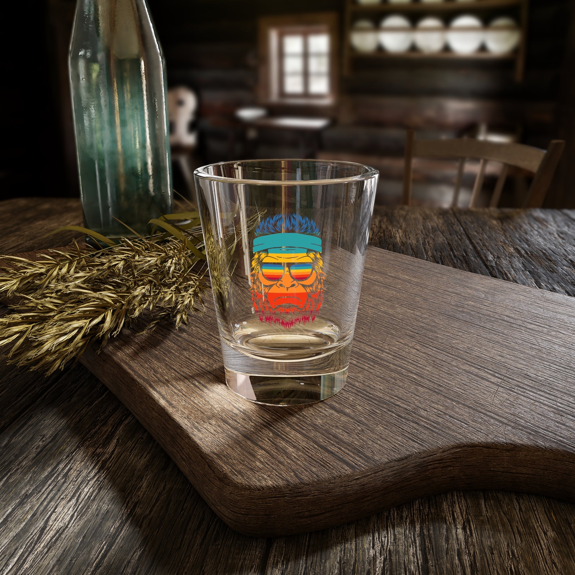 Retro Vibes Squatch Shot Glass