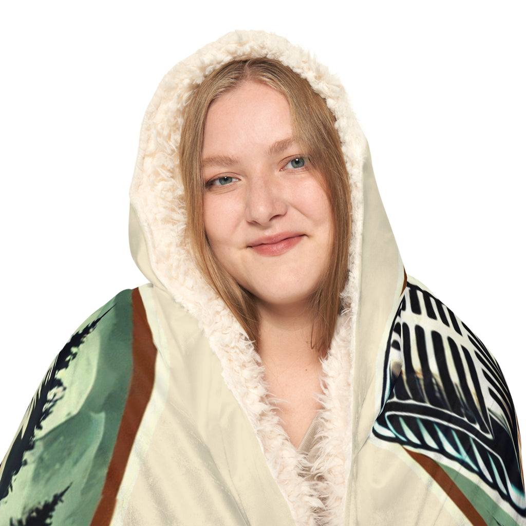 The Bigfoot Hangout – Hooded Snuggle Blanket