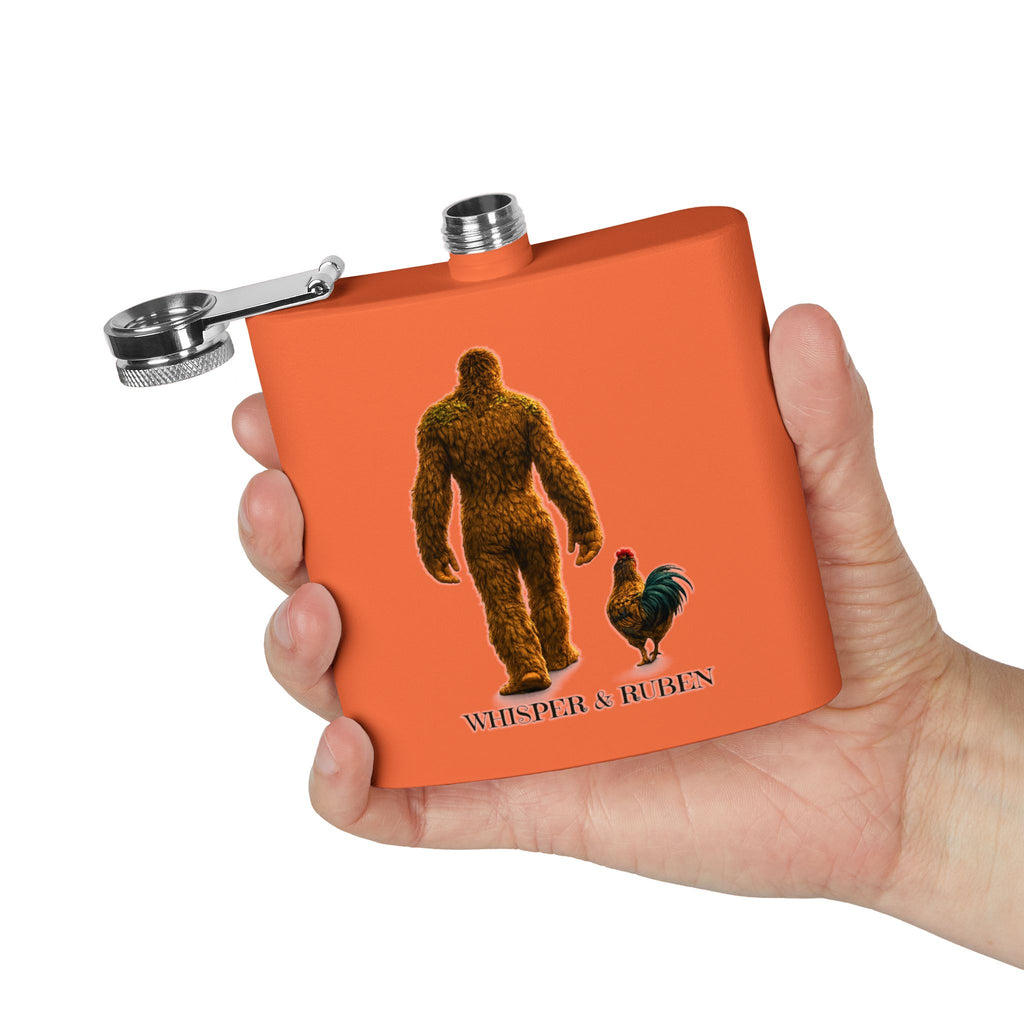 Copy of Dark Wild at Heart – Bigfoot Love Stainless Steel Flask