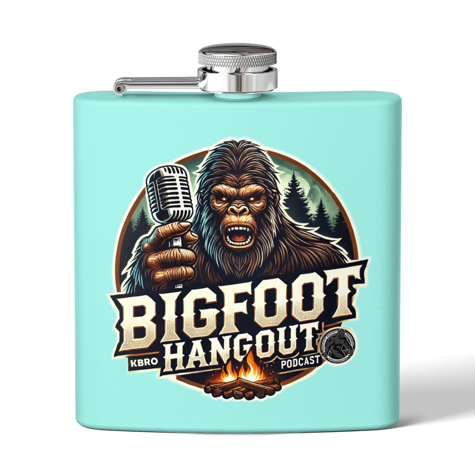 The Bigfoot Hangout – Stainless Steel Flask