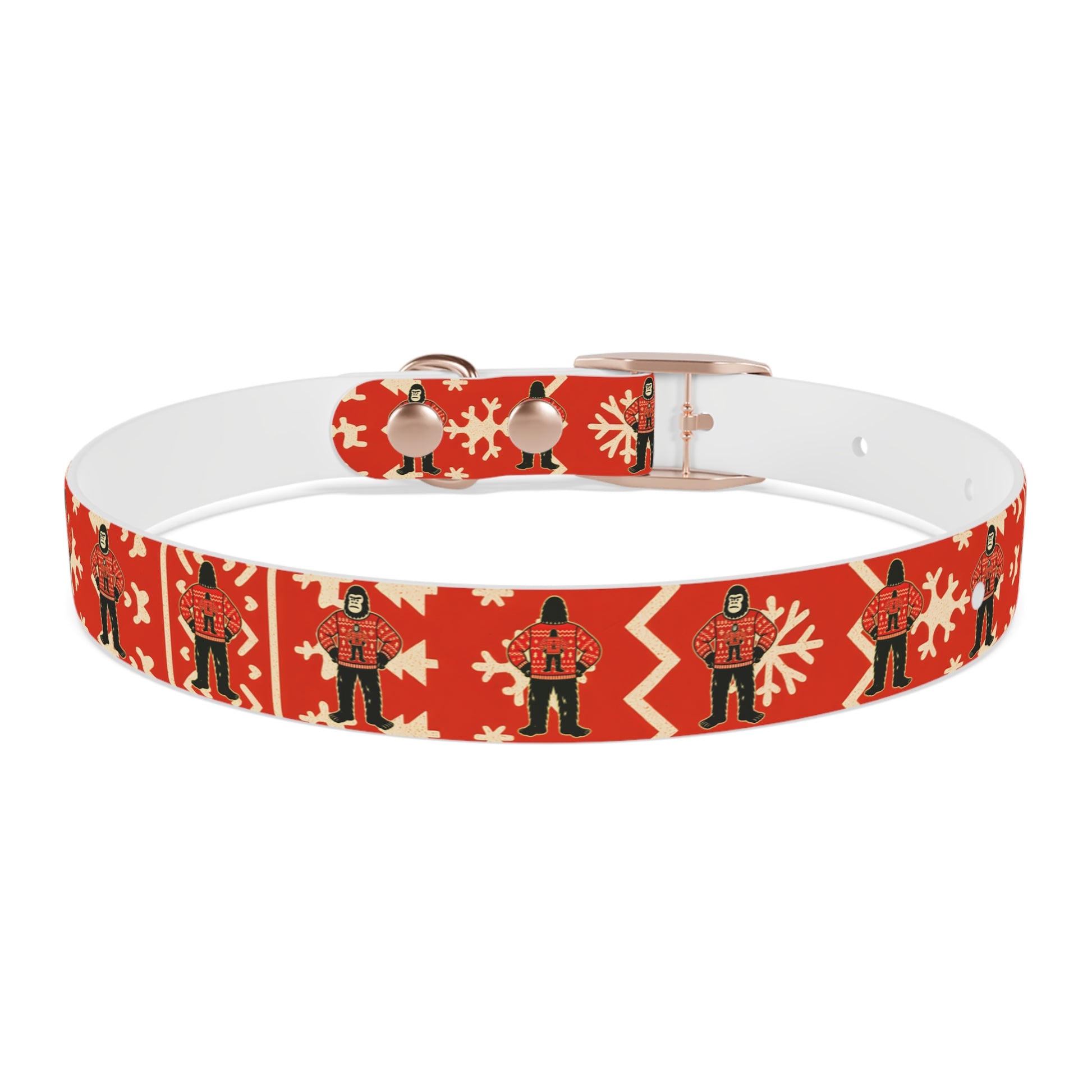 Bigfoot’s Ugly Christmas Sweater – Holiday Dog Collar