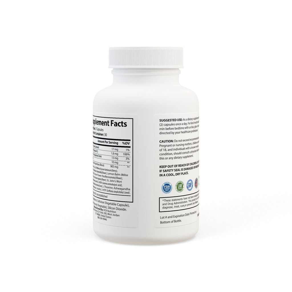 WildBound Sleep Complex Supplement (60 Capsules) - Hidden Realm Essentials