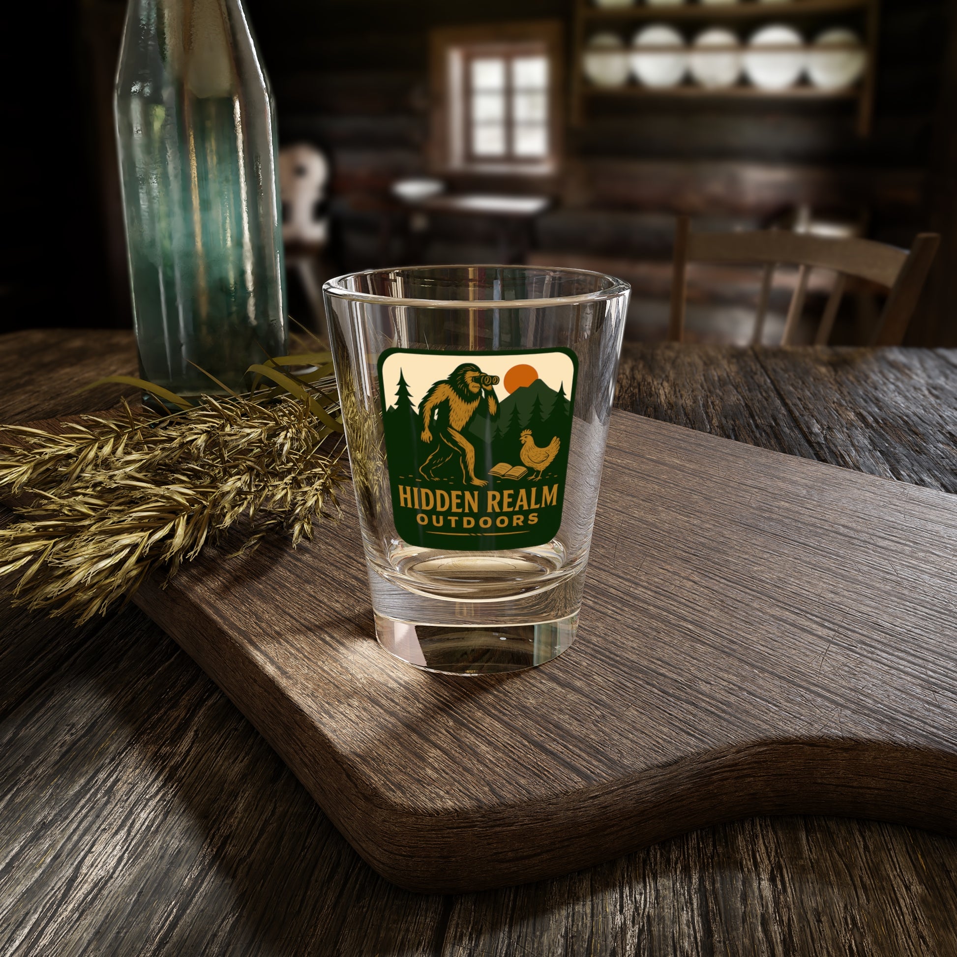 Hidden Realm Outdoors Shot Glass