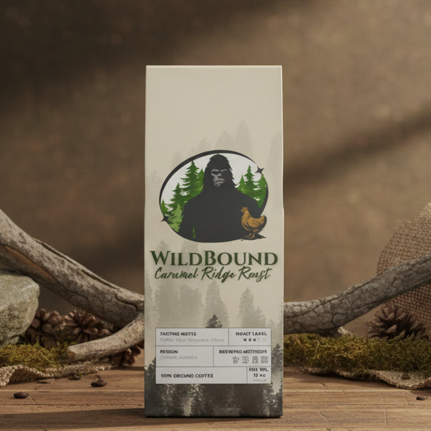 WildBound Caramel Ridge Roast Coffee Blend (Medium Roast) - Hidden Realm Essentials