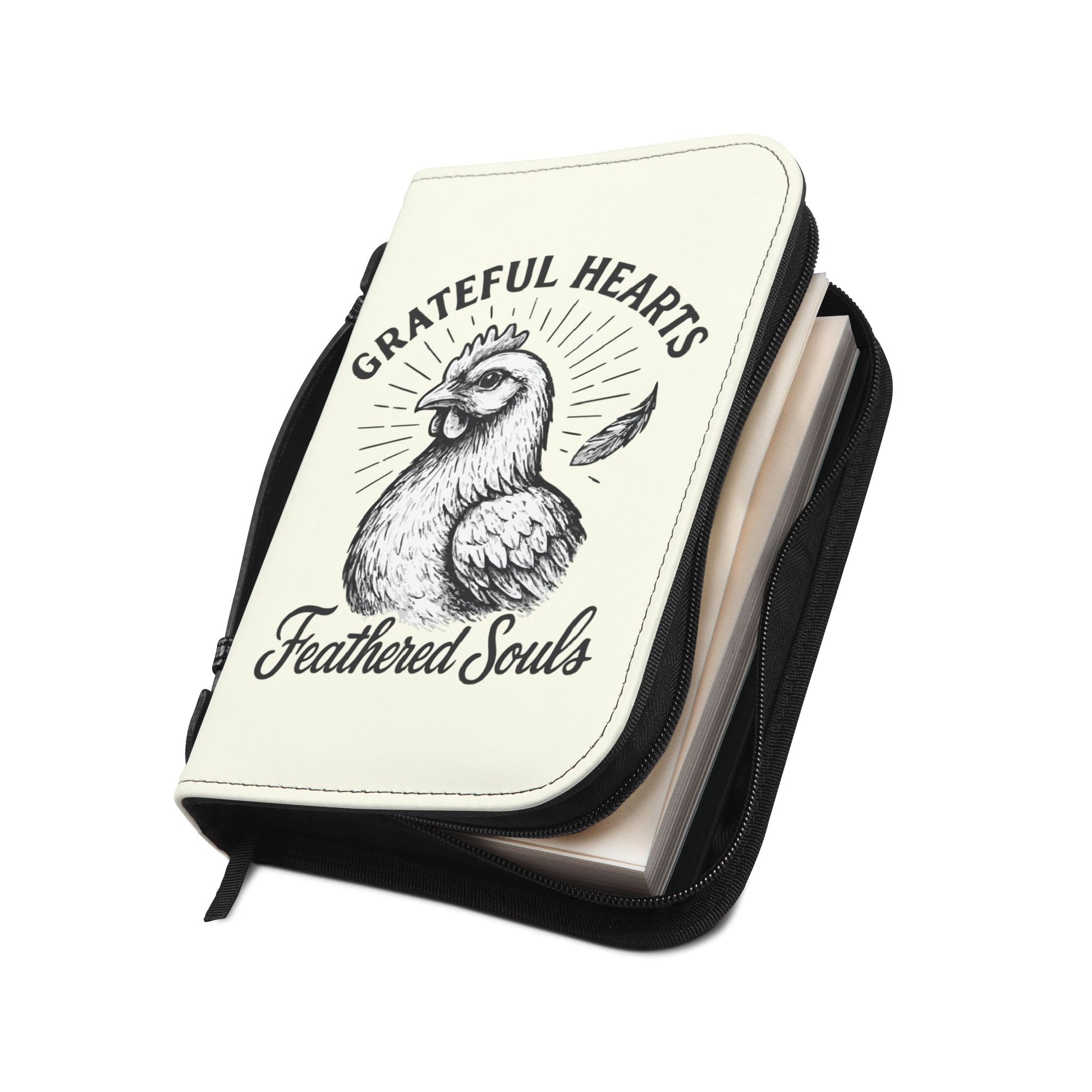 Grateful Hearts, Feathered Souls Bible Cover