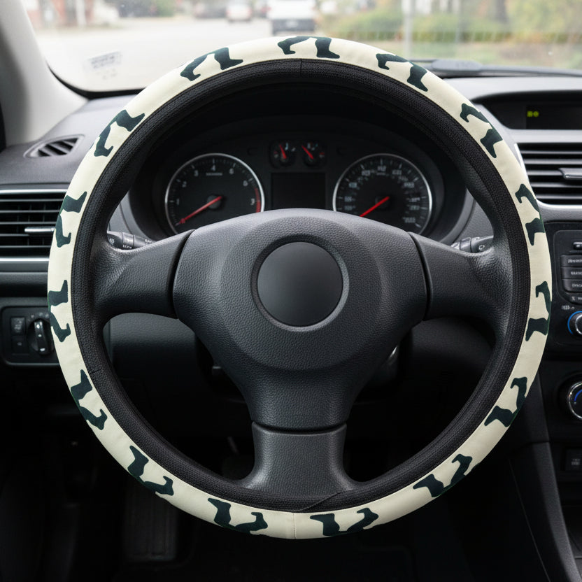Into The Hollow Steering Wheel Cover