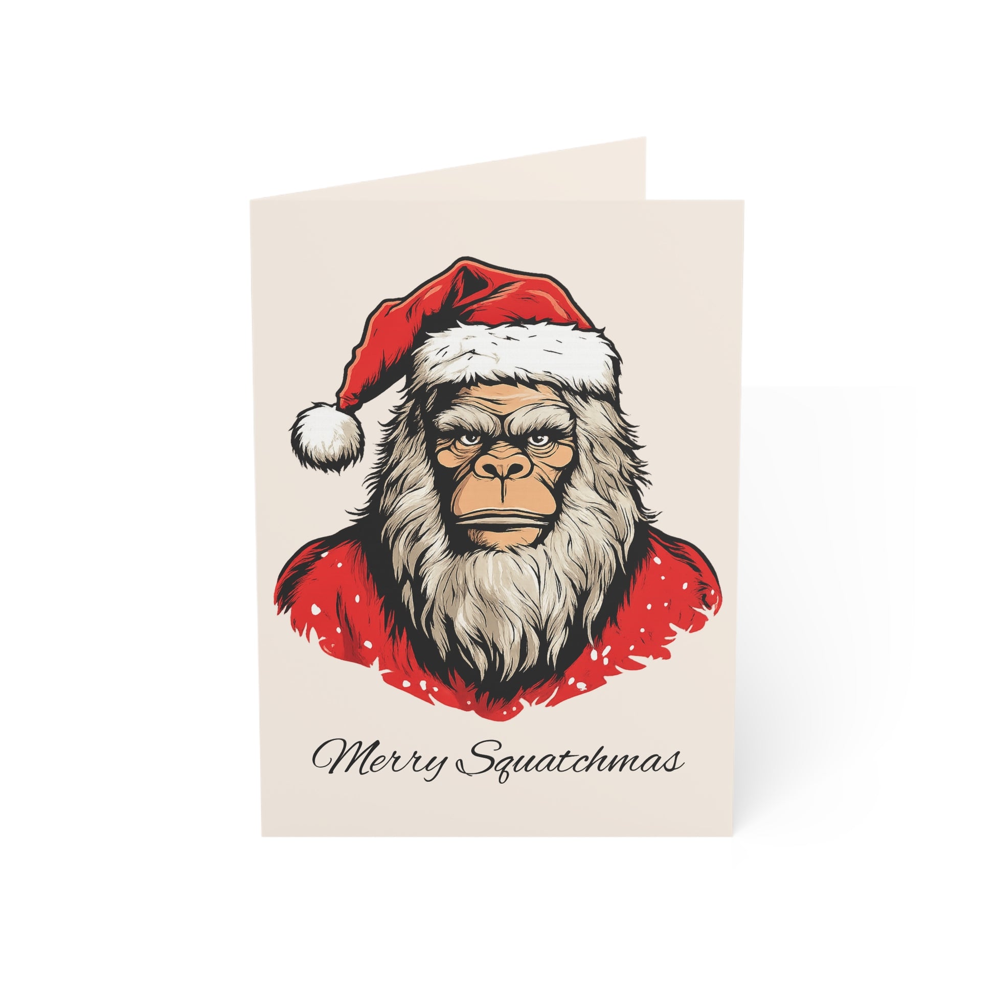 Santa Squatch – Legendary Christmas Card Set