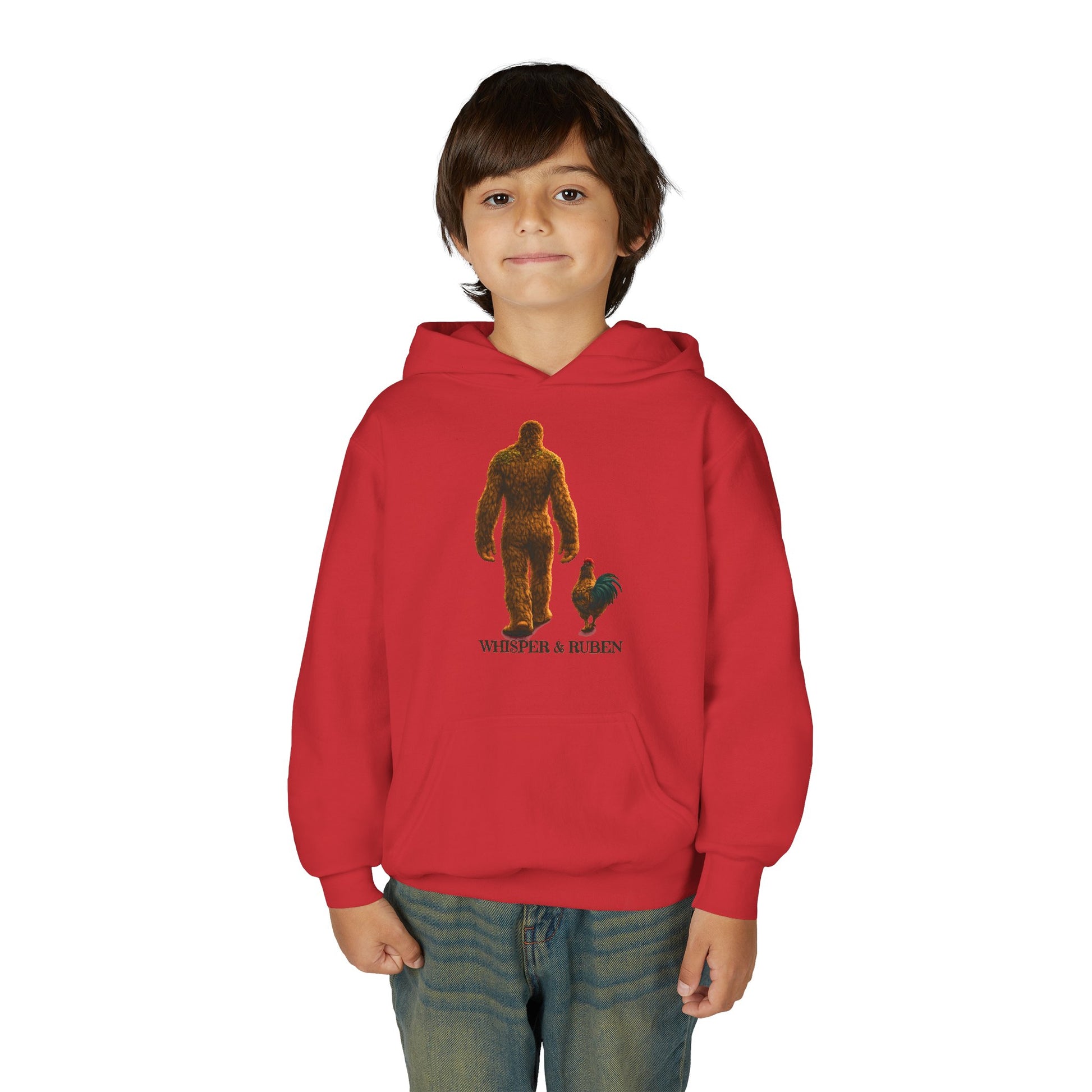 Whisper & Ruben Youth Heavy Blend Hooded Sweatshirt
