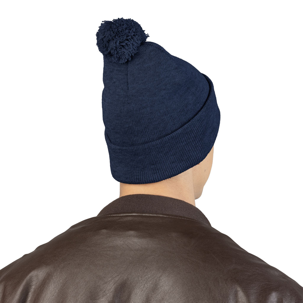 Born to Shine – Cozy Pom Knit Beanie