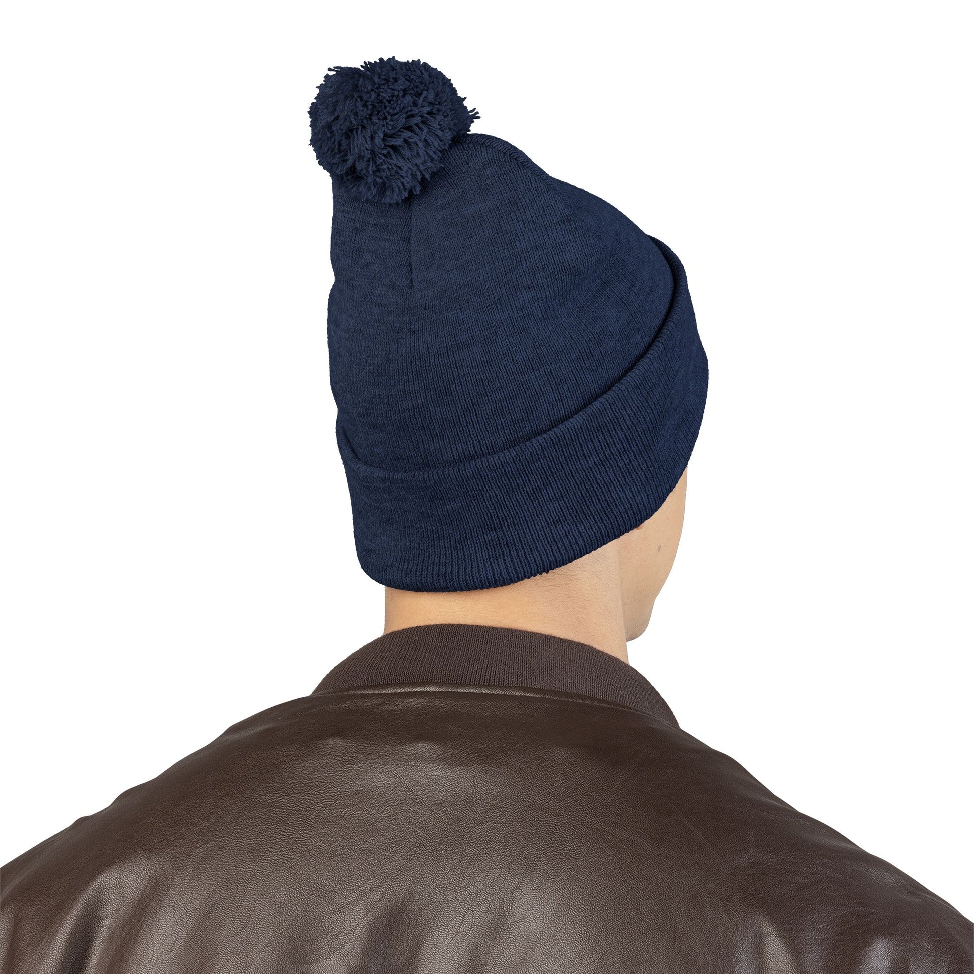 Born to Shine – Cozy Pom Knit Beanie