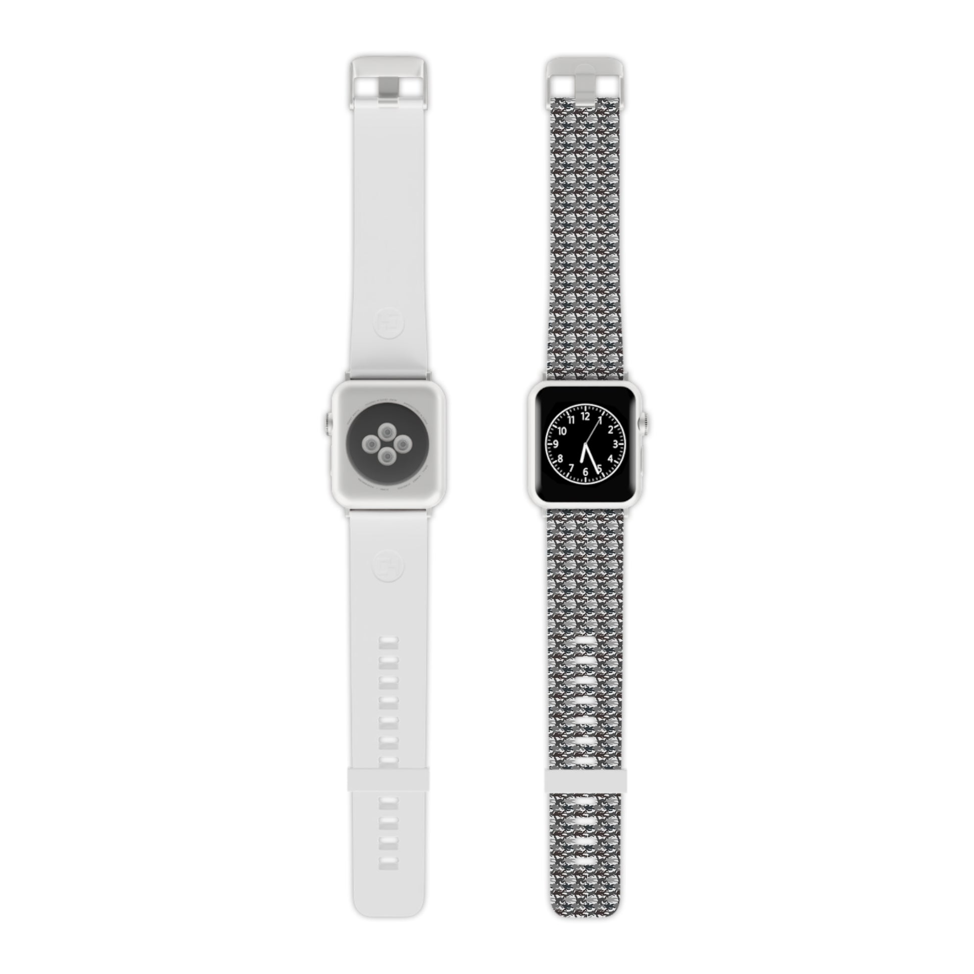 Shadow Stalker Camo – Stealth Edition Watch Band in white