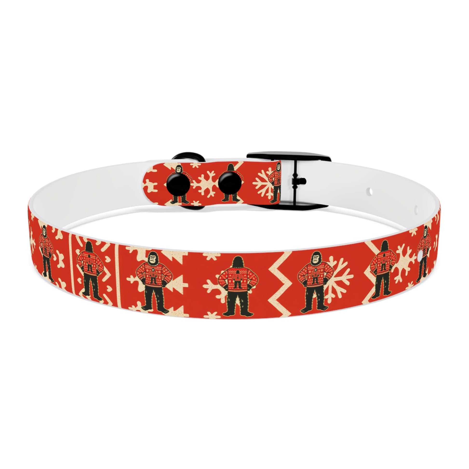 Bigfoot’s Ugly Christmas Sweater – Holiday Dog Collar