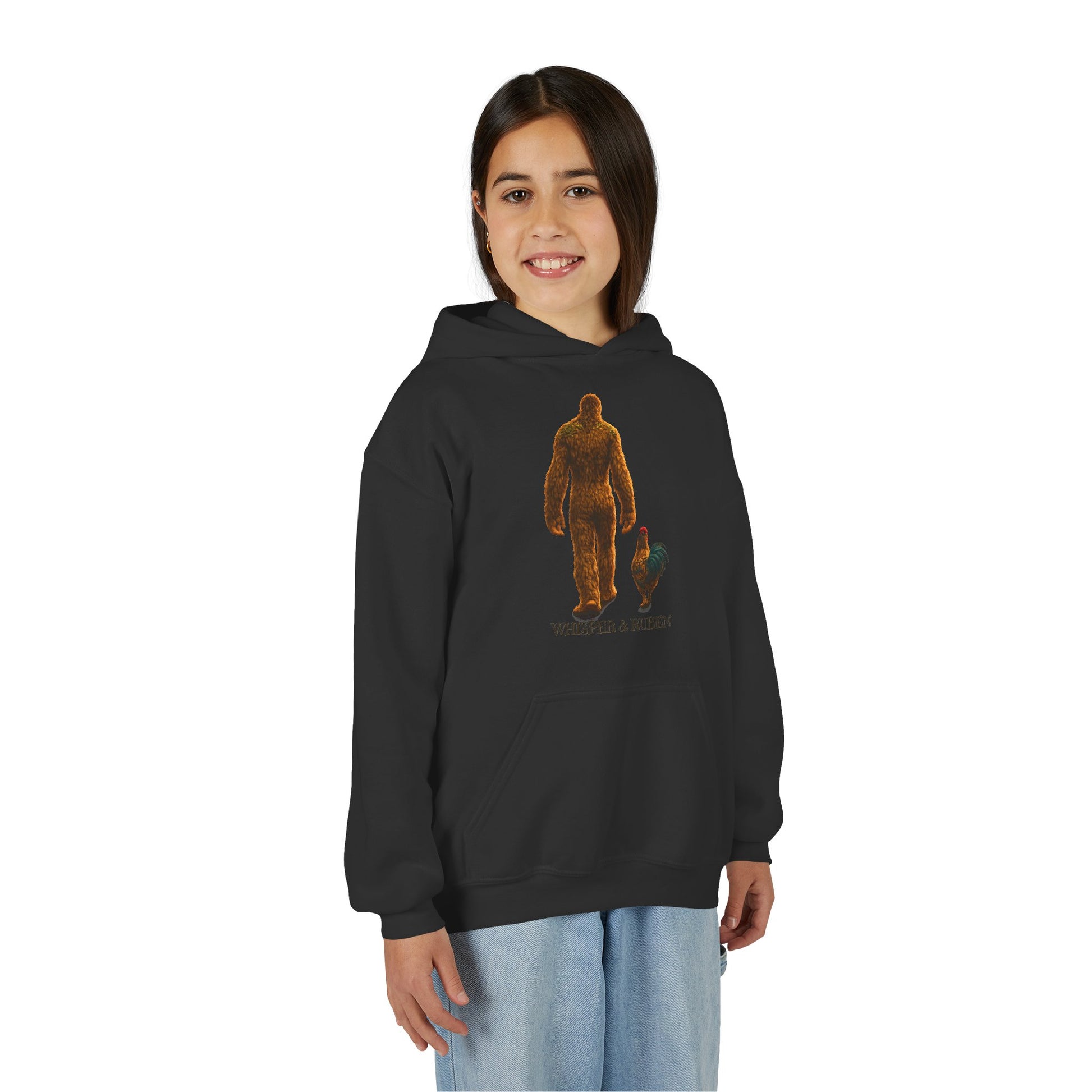 Whisper & Ruben Youth Heavy Blend Hooded Sweatshirt