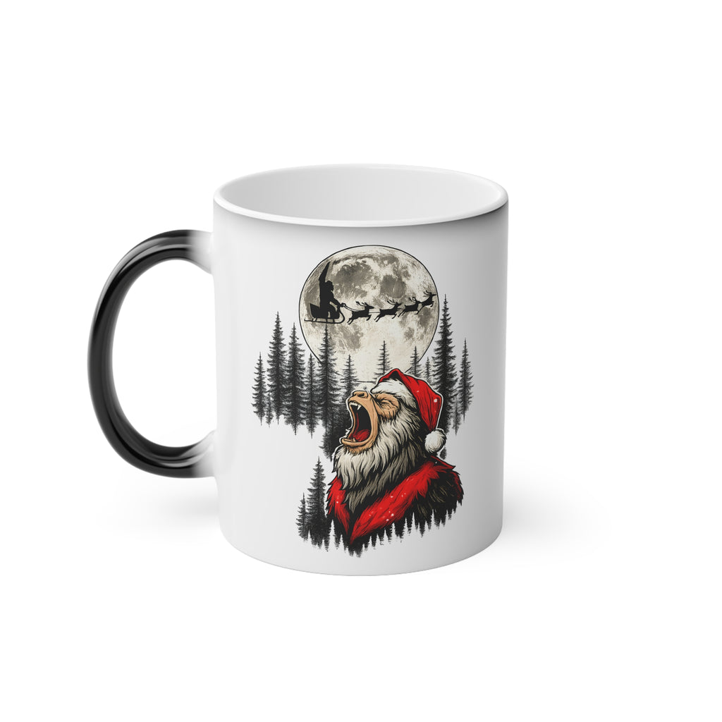 Silent Night, Squatch Night – Heat-Reactive Mug