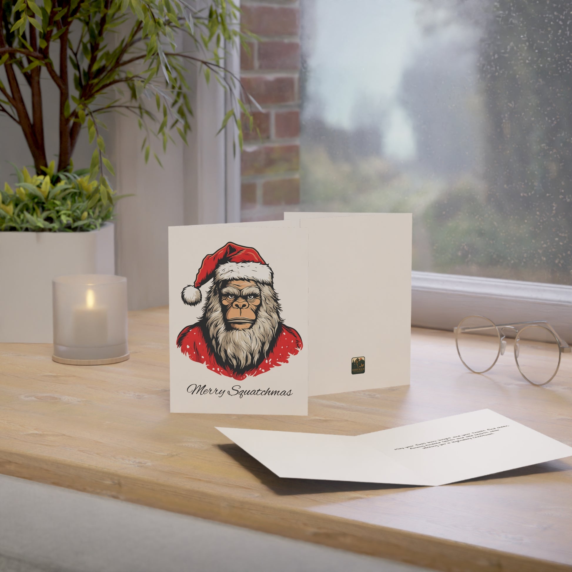 Santa Squatch – Legendary Christmas Card Set