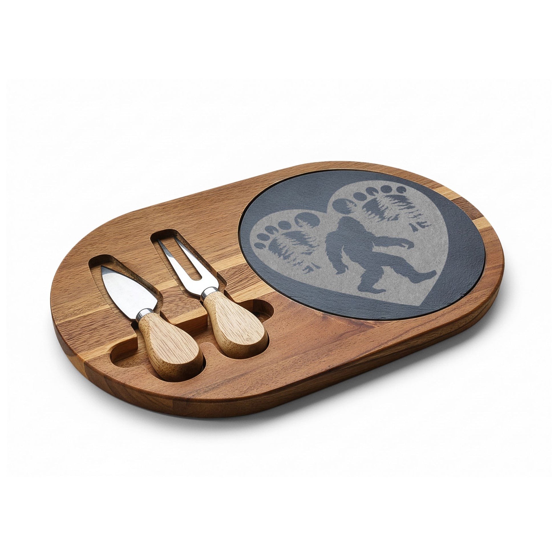 Heart of the Wild Engraved Charcuterie Board